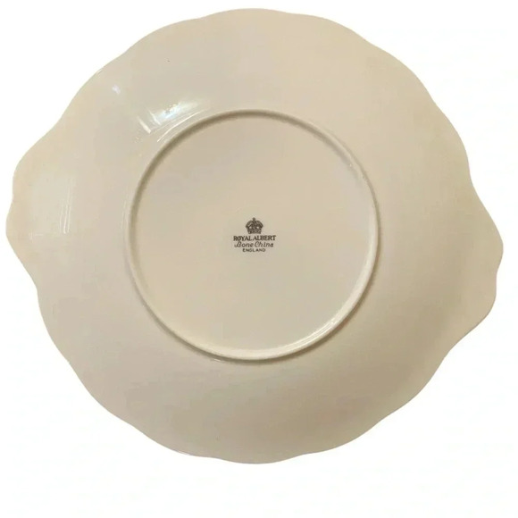 Royal Albert Salad/Dinner Plate Bone China Trent Pink Rose Made in England 10" - Picture 4 of 7